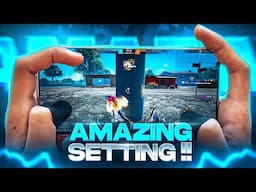 Amazing Settings That'll Change Your Gameplay 🗿⚙️ | Free Fire Best Headshot Setting 2025 !!