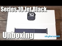 Apple Watch Series 10 (Jet Black) GPS 42mm with Sport Loop Unboxing