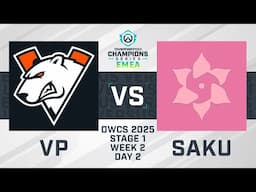 Virtus.pro vs Sakura Esports | OWCS 2025 EMEA | Stage 1 Week 2 Day 2