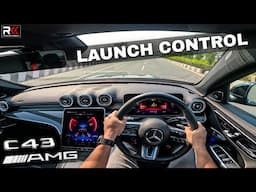 Mercedes Benz C43 AMG POV Drive Review |Acceleration & Launch control #ravikirankasturi