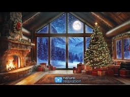 Cozy Christmas Cabin (NEW!) Fireplace Video Scene | 8 Hours in 8K Resolution