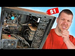 Buying a BROKEN $1 Gaming PC on Facebook Marketplace