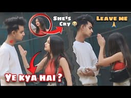 Love bite 💋 Prank on Nishu !! Nishu rone lagi 🥹 !! Abid 09