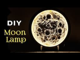 IT'S Easier than You Think - Make Your Own Moon Lamp ✨️