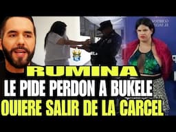 BOMBAZOO !! BOMBAZO RUMINA LE PIDE PERDON A NAYIB BUKELE , YA QUIERE SALIR DE LA CARCEL