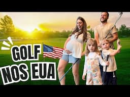 JOGANDO GOLF NOS EUA