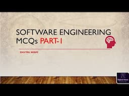 Software Engineering MCQ Part 1 |  50 SE MCQs |  Multiple Choice Questions & Answers | MCQ Series