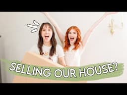 WE'RE SELLING OUR HOUSE + moving plans & packing up the house