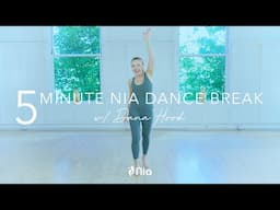 5 Minute Nia® Dance Break with Dana Hood: "No Quiero Nada Mas"