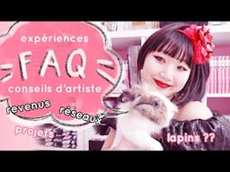 Vivre de l’Art 🎄 FAQ & Conseils d’artiste