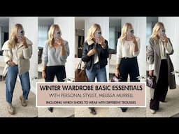 Winter Wardrobe Basic Essentials with Melissa Murrell, Personal Stylist for the Everyday Woman.