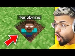 I CAUGHT HEROBRINE IN MINECRAFT..