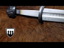 Forging a pattern welded Viking sword, part 3, making the guard and the pommel.