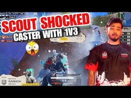 Scout Shocked Caster With 1v3 Clutch In BGIS 2025 😱 Wyldfangs On Fire 🔥 Bgis Livestream Kiwos yt