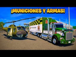 ¡CARGAMOS ARMAS Y MUNICIÓN DEL EJERCITO NACIONAL! | American Truck Simulator