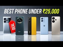 Top 5 Best Smartphones Under 25000 🔥 Best Gaming Phone Under 25000