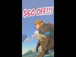 Save $60 on The Legend of Zelda: Tears of the Kingdom! HOT deal! / Shorts