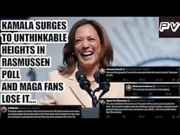 SHOCK: Kamala Harris SURGES In NEW Rasmussen Poll, Rasmussen's OWN FANS Turn On Them...