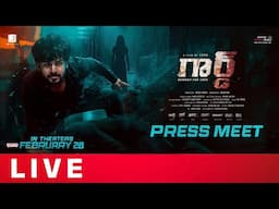 Guard Movie Press Meet LIVE | Viraj Reddy Cheelam, Mimi Leonard | Jaga Peddi | Sidharth Sadasivuni