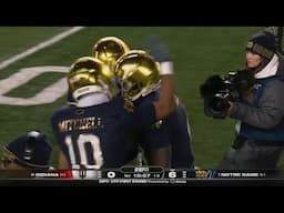 Notre Dame RB Jeremiyah Love 98 YARD TD vs Indiana | 2024 College Football