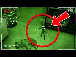 250 Times Elf on the shelf caught moving & TALKING on SECURITY CAMERA 2024