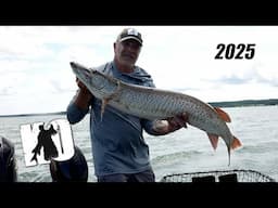 Keyes Outdoors Musky Hunting Adventures - Episode 5, 2025 - Looking for cold water - Part 1