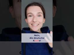 Wie sagt man "KÜCHE" richtig? (Aussprache, Deutsch lernen) #Shorts