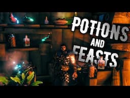 Valheim S4 : Ep23 New Meals and Potions from the Bog Witch!