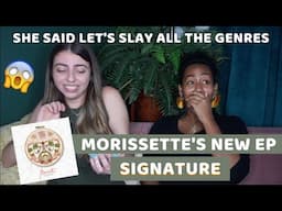 Reacting to Morissette's NEW EP SIGNATURE