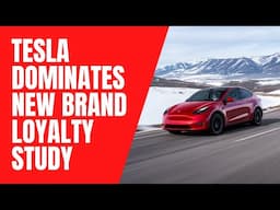 Tesla dominates new brand loyalty study