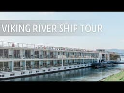 Viking River Cruises | Walkthrough Tour of Viking Longship | My Midlife Story