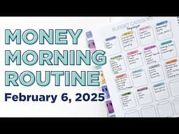 Money Morning Routine | Budget Categories + Tips