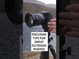 Landscape Focus Tips for Crisp, Clear Shots 📸 #photography #photographytips #landscapephotography