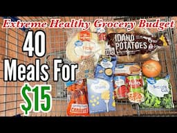 Dirt Cheap EASY Healthy Family Dinners | Emergency Grocery Budget-Friendly Meal Plan | Julia Pacheco