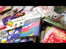 Unboxing a Gift Japan Art Supply and Stationary Haul - Thanks Michelle!