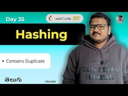 Contains Duplicate | Explained in Telugu | Brute Force, Hash Table & Sorting | srkcodes