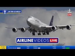 🔴LIVE Los Angeles (LAX) Airport Plane Spotting (February 4th, 2025)