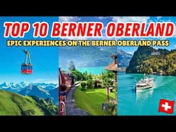 IS THE BERNER OBERLAND PASS WORTH IT? Discover 10 must-do activities with the pass in 2025