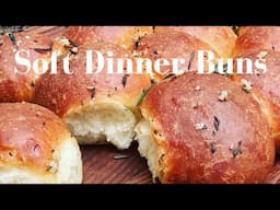 Soft Dinner Buns that guarantee OOhs and Aahs ! Christine Cushing#baking #holiday #bread