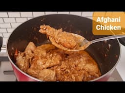 Chicken Afghani || Creamy White Base Chicken Starter Chicken Afghani 😋