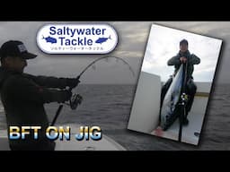 Catching Two Bluefin Tunas on OBX 400 Jigging Rod