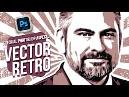 Tutorial Photoshop // Tu retrato con aspecto vectorizado retro