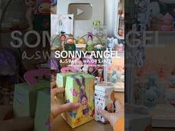 🪩 asmr unboxing sonny angel candy store keychains & cat life series 🪩