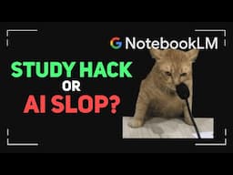 I used NotebookLM’s AI podcast to study… Is it actually good?