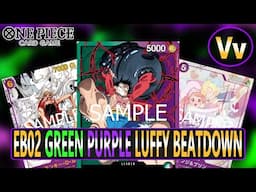 One Piece TCG: Early Testing with EB02 GP Luffy - This Leader is Better than I Thought it Would Be