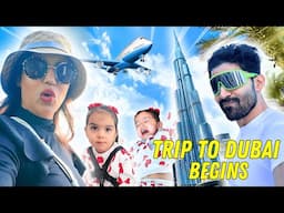 Trip to Dubai Begins | HINDI | WITH ENGLISH SUBTITLES | Debina Decodes |