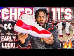 SHOULD YOU COP!? AIR JORDAN 11 CHERRY ON FEET REVIEW 🍒🔥