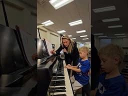 Lesson with 7-year-old beginner ##pianolessons #Pocatello #Chubbuck ##musiclessons