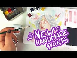 *NEW* WATERCOLOR PAINTS // Doeneken Art