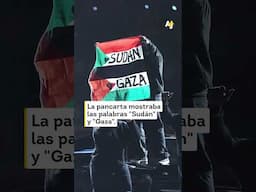 Gaza y Sudán presentes en el medio tiempo del Super Bowl #shorts